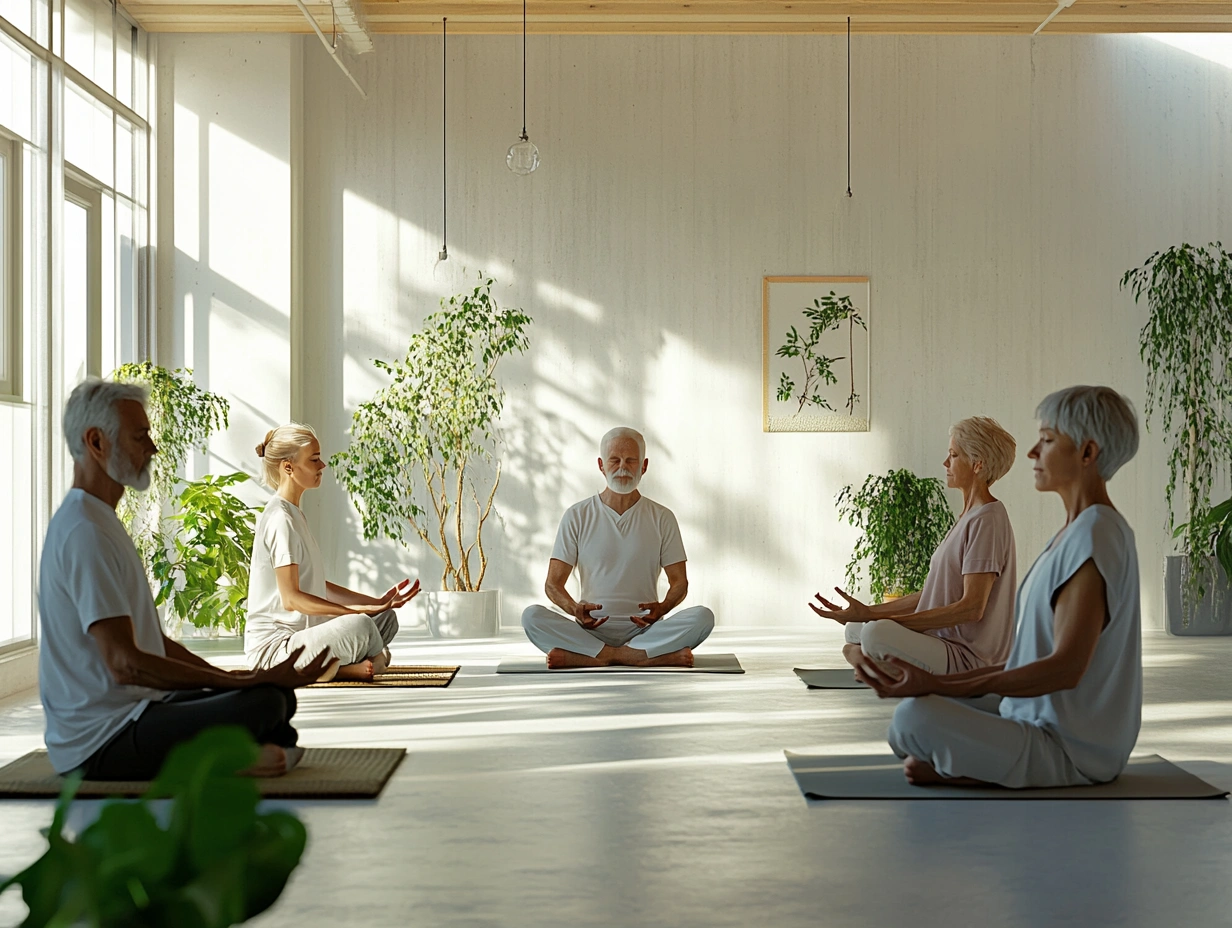 Медитативна практика для літніх людей