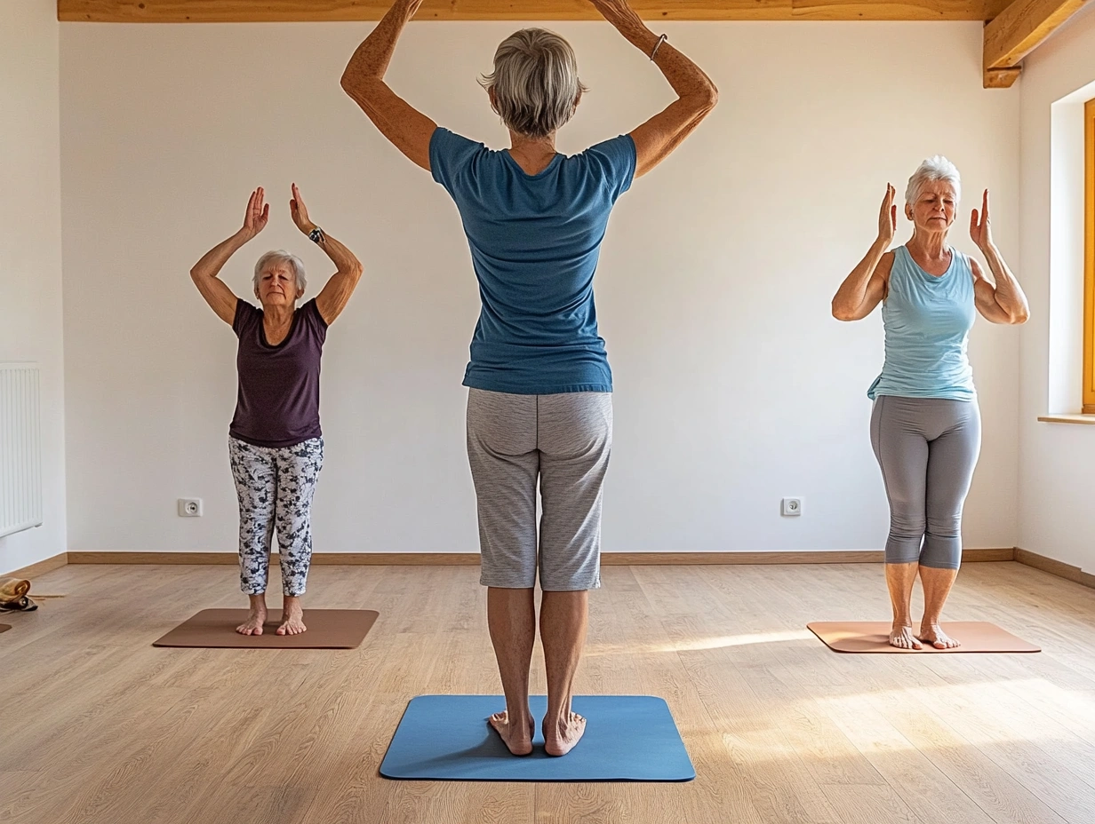 М'яка хатха-йога для початківців старшого віку